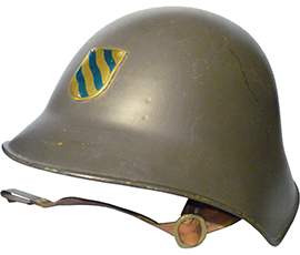 Commune de Langenthal. Casque de pompier.