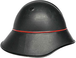 Casque de pompier. Casque de pompier.
