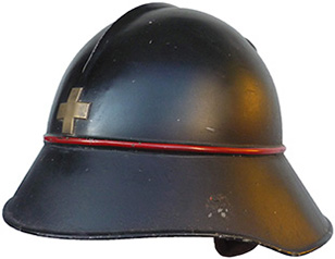 Casque de pompier. Casque de pompier.