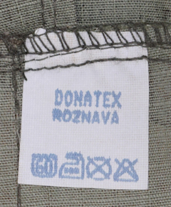 Etiquette du fabricant. Etiquette du fabricant.