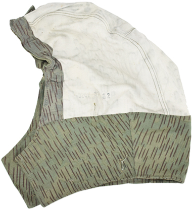 Vue à plat - revers. Vue à plat - revers.