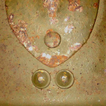 Ogivale en acier, CARPENTIER. Ogivale en acier, CARPENTIER.