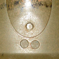 Ronde en acier, JAPY. Ronde en acier, JAPY.