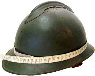 Détermination de la taille d'une bombe (ici taille B). Détermination de la taille d'une bombe (ici taille B).