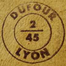 Dufour Lyon 1945. Dufour Lyon 1945.