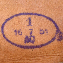 Réception 1951. Réception 1951.