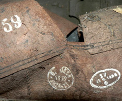 Disposition des marquages avant guerre. Disposition des marquages avant guerre.