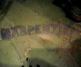 Carpentier à Cusset, police 1. Carpentier à Cusset, police 1.