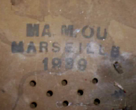Manufacture des métaux ouvrés, Marseille 1939. Manufacture des métaux ouvrés, Marseille 1939.