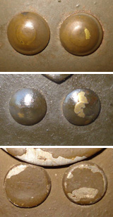 Têtes de rivets (Japy en bas). Têtes de rivets (Japy en bas).