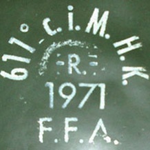 Marquage de rénovation 611 cie d'Intendance, forces françaises d'Allemagne. Marquage de rénovation 611 cie d'Intendance, forces françaises d'Allemagne.