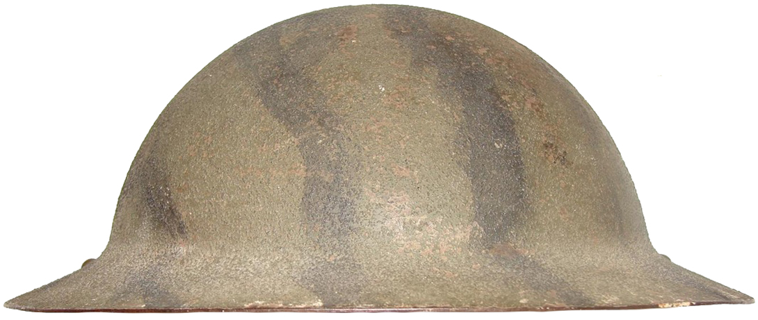 Casque Mark II de fabrication australienne utilisé par l'armée néo-zélandaise. Casque Mark II de fabrication australienne utilisé par l'armée néo-zélandaise.