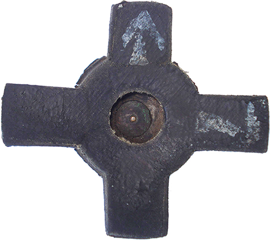 Croisillon amortisseur et écrou Mark I. Croisillon amortisseur et écrou Mark I.