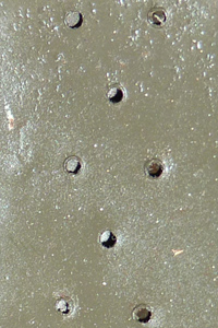 Trous d'aération. Trous d'aération.