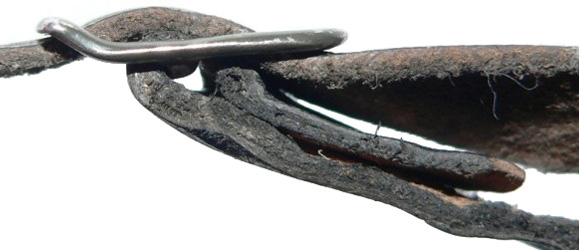 Détail passage jugulaire. Détail passage jugulaire.