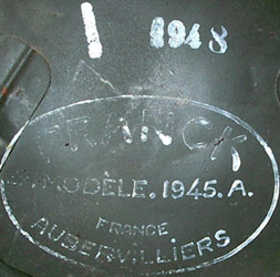 Version armée de l'air, taille 1, 1948. Version armée de l'air, taille 1, 1948.