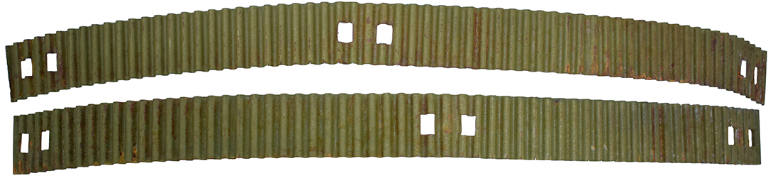 Gaufrettes d'aération périphériques. Gaufrettes d'aération périphériques.