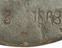 Numéro de lot d'acier observé en 1937. Numéro de lot d'acier observé en 1937.